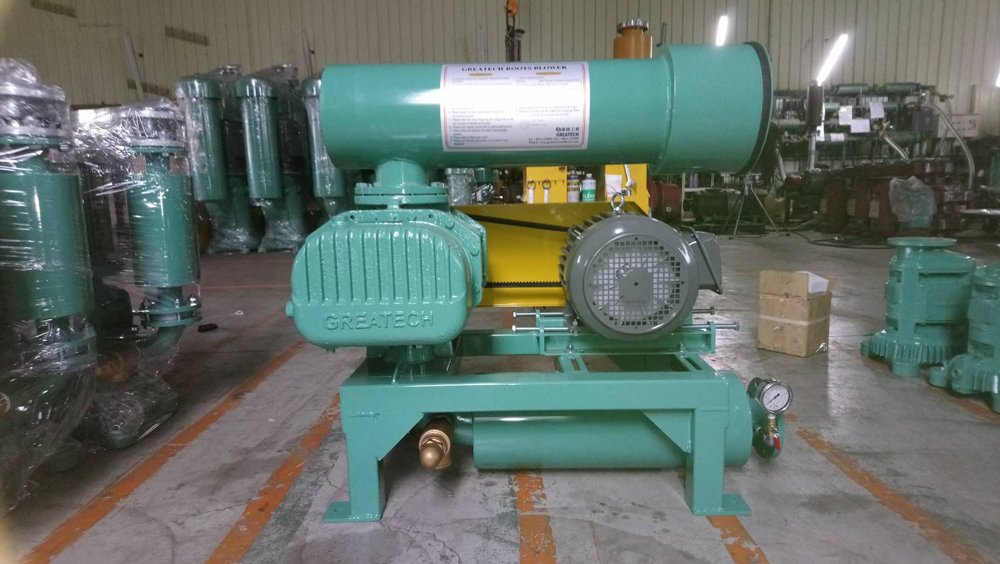 Máy thổi khí Roots Greatech GL40 – máy thổi khí Roots Đài Loan