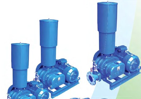 Máy thổi khí Roots Taiko SSR-100 – máy thổi khí Roots 3 thùy