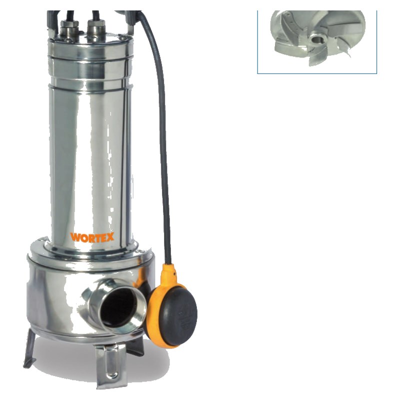 Máy bơm chìm inox Wortex SVS 2000 T-V – hàng nhập khẩu Ý